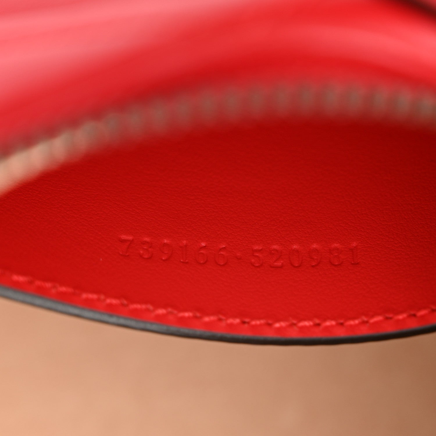 Gucci Calfskin Matelasse Chevron GG Marmont Sling Shoulder Bag Rosso 7 of 10