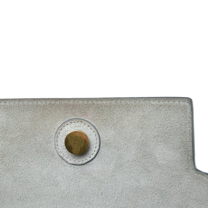 Celine Grained Calfskin Micro Belt Bag Baby Blue 9 of 9