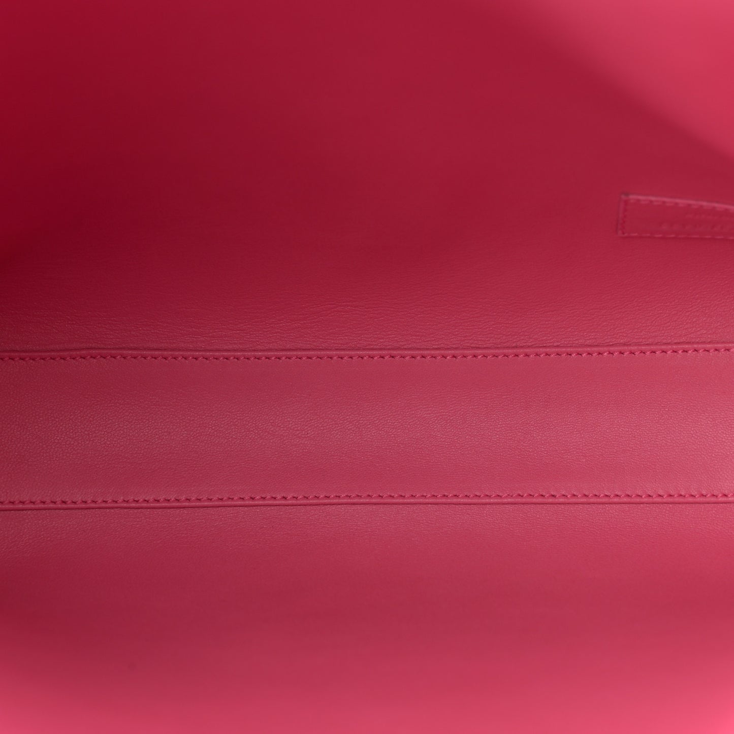 Snakeskin Embossed Stripe Toy Shopping Tote White Pink