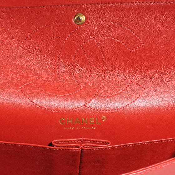 Chanel Lambskin 2.55 Reissue 226 Flap Red 6 of 7