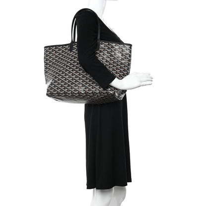 Goyard Goyardine Saint Louis PM Black 3 of 10