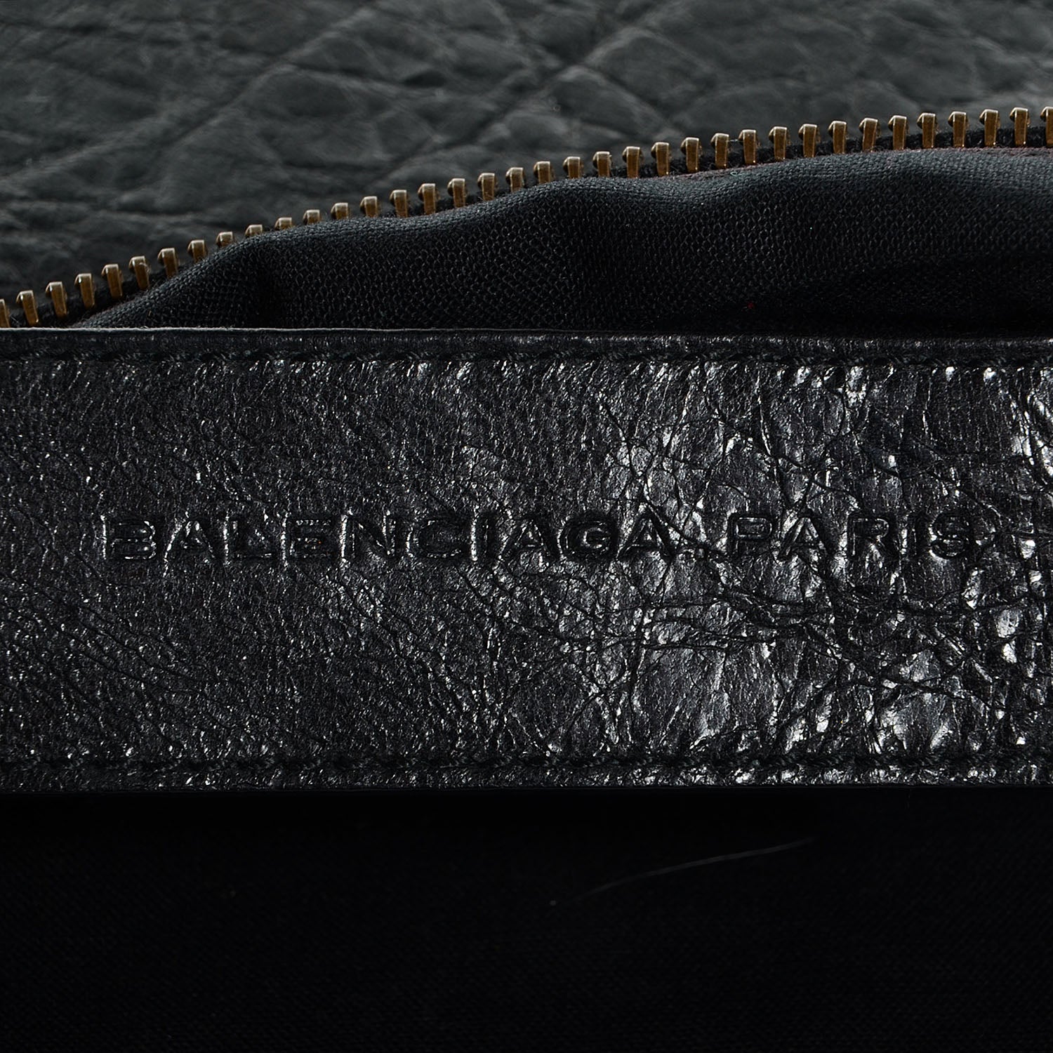 Balenciaga Agneau Classic Hardware Pochette Black 7 of 10