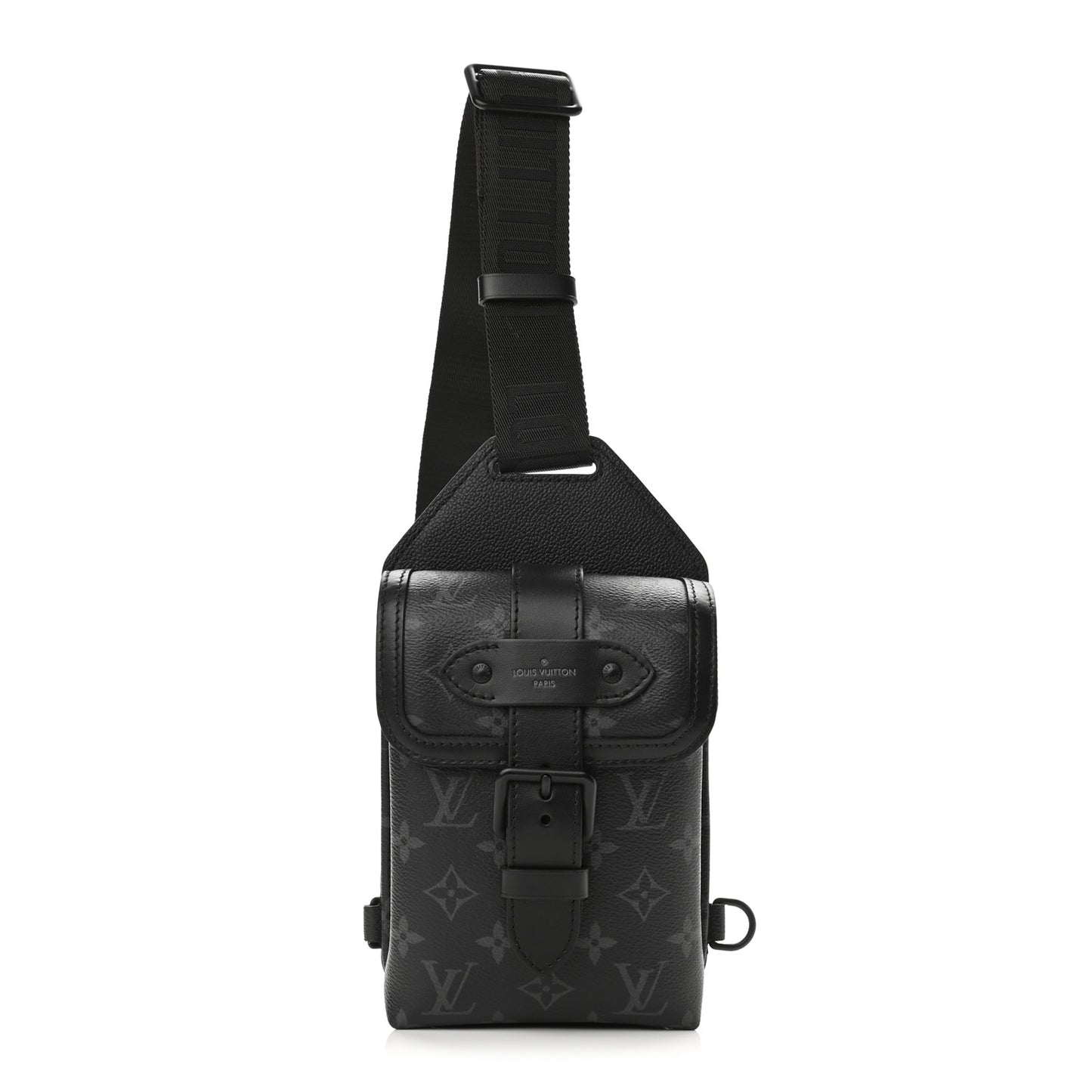 Monogram Eclipse Saumur Slingbag Black