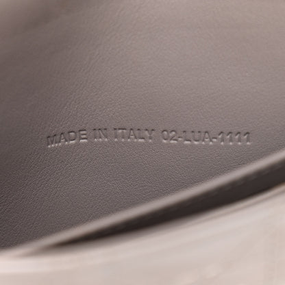 Christian Dior Patent Cannage New Lock Pouch Grey 7 of 11