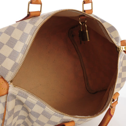 Louis Vuitton Damier Azur Speedy 35 7 of 9