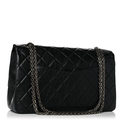 Chanel Aged Calfskin Quilted 2.55 Reissue 227 Flap Black 2 of 11