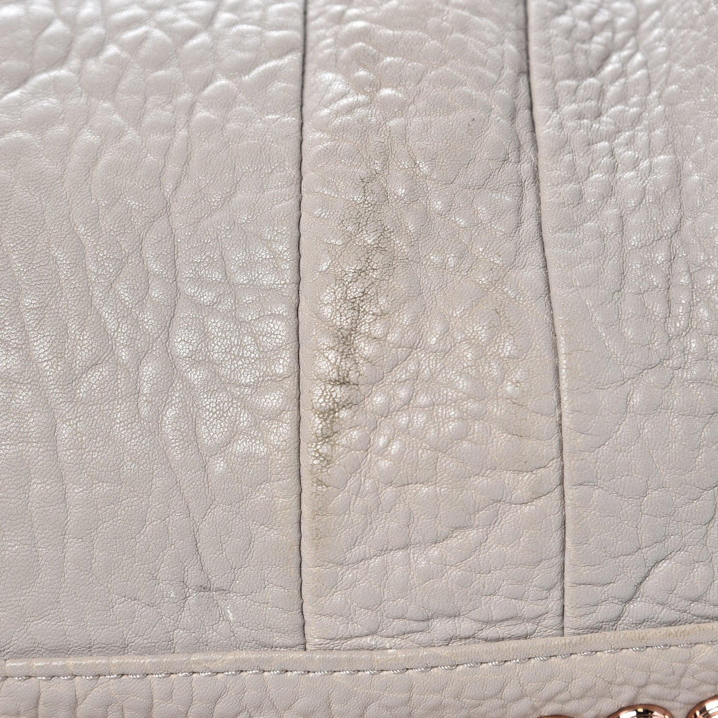 Pebbled Lambskin Rocco Lilac Rose Gold Hardware