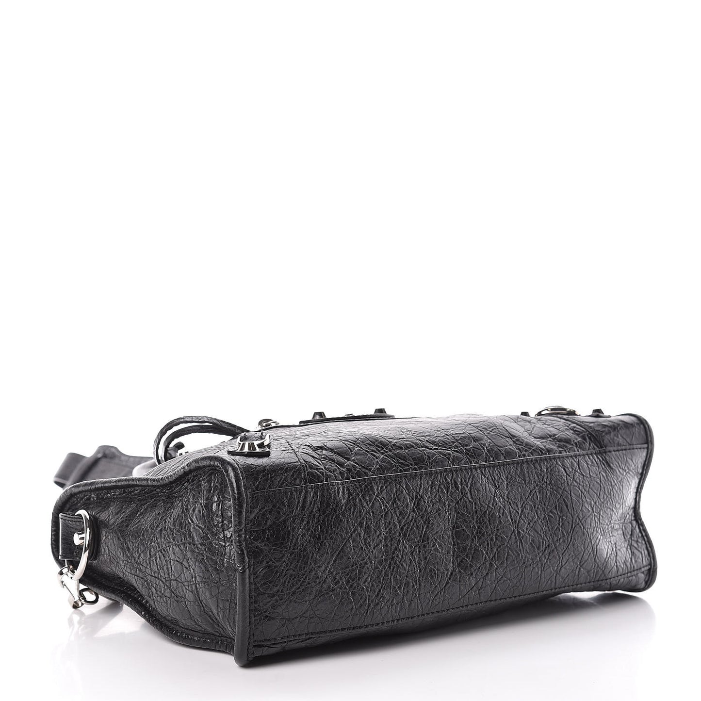 Agneau Classic Silver Hardware S City Black