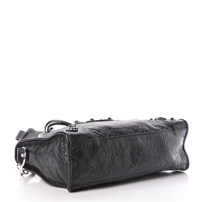 Balenciaga Agneau Classic Silver Hardware S City Black 4 of 11