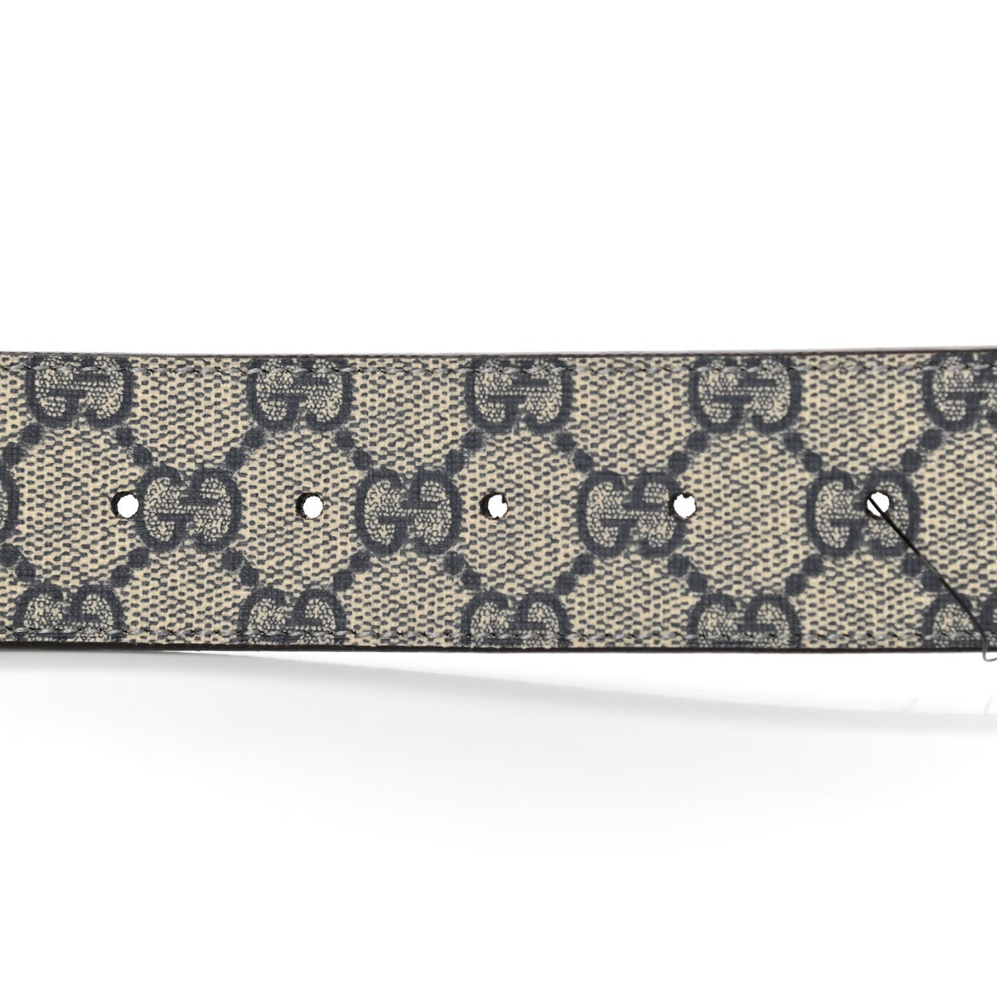 GG Plus Monogram Interlocking G Belt 105 42 Navy