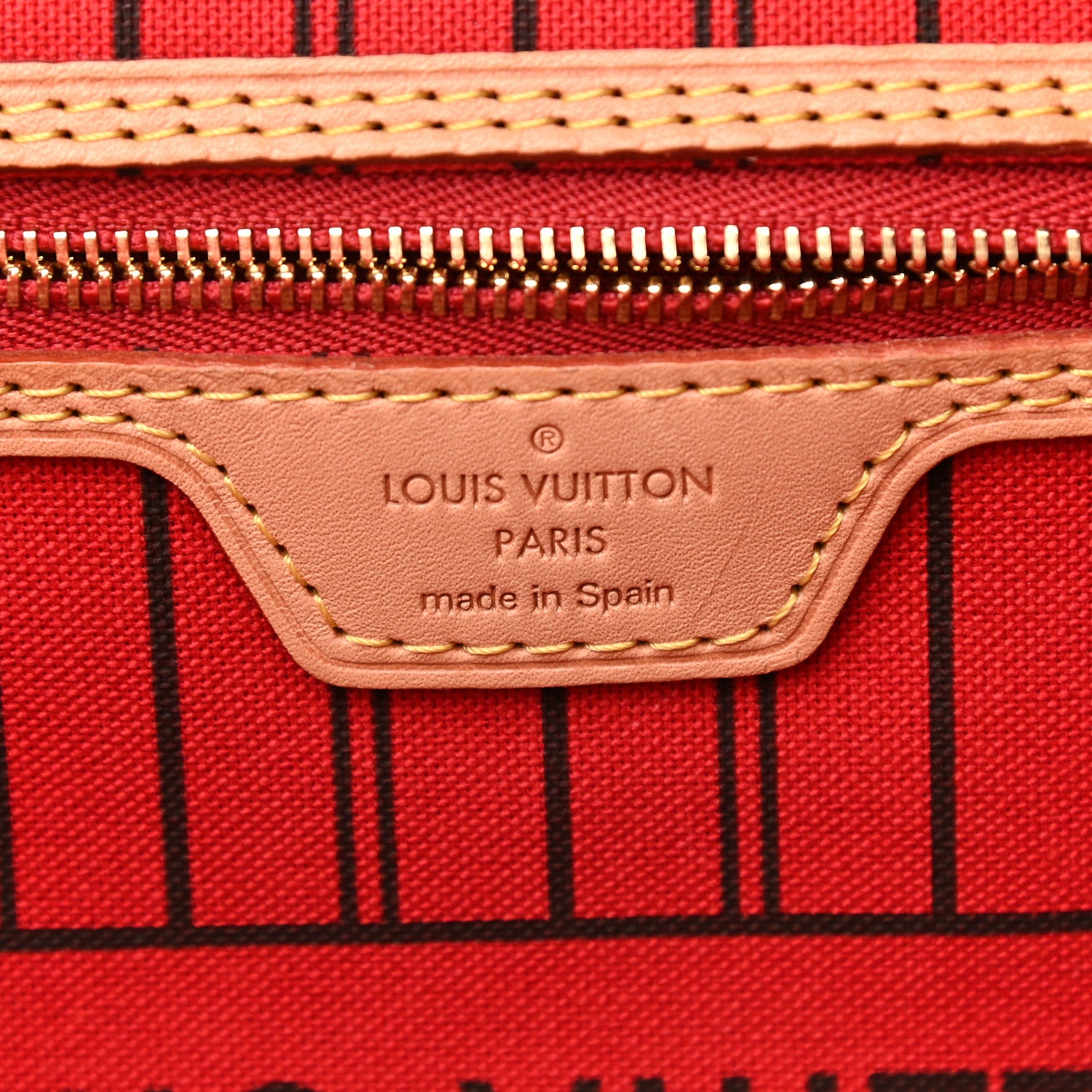 Louis Vuitton Monogram Neo Neverfull MM Cherry 6 of 9