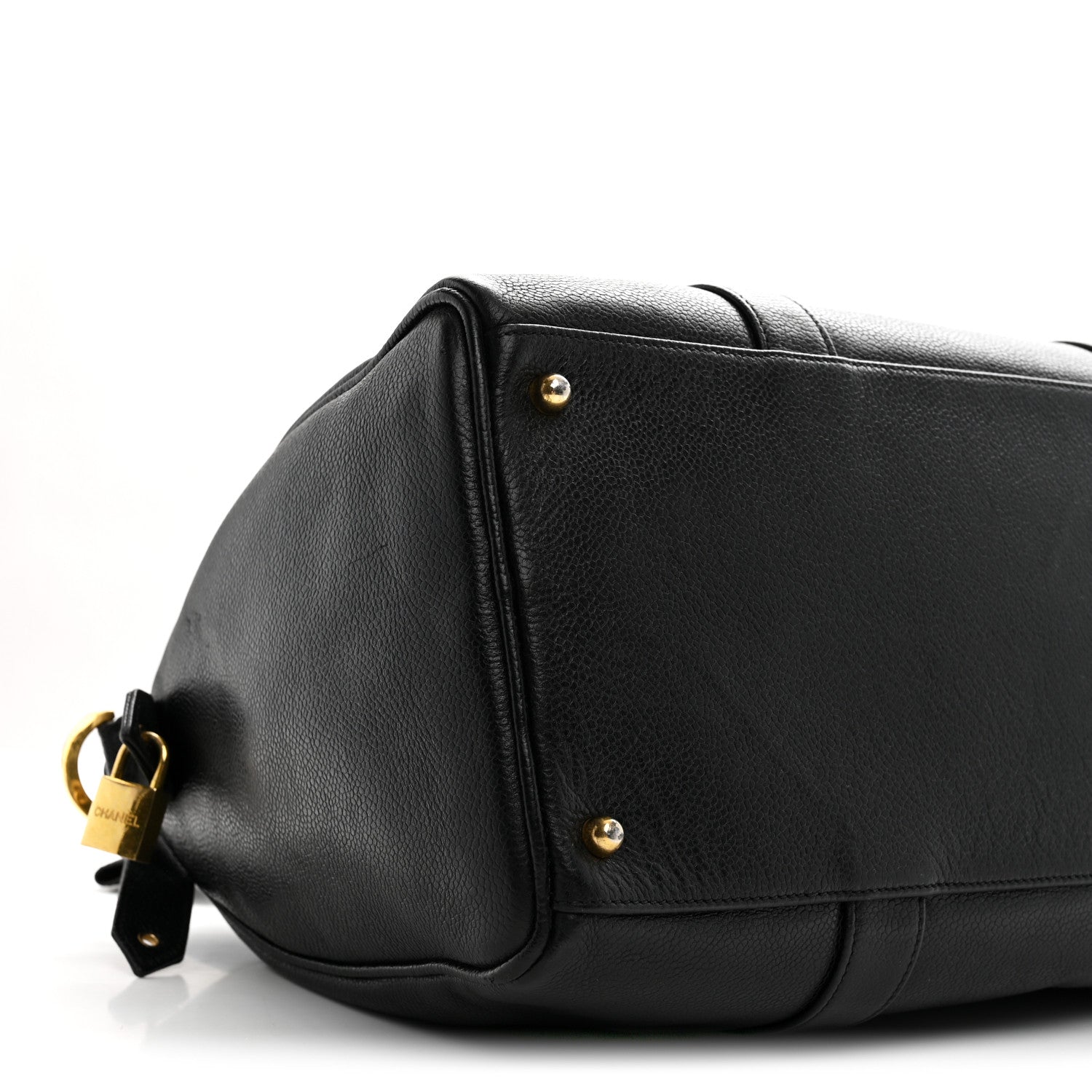 Chanel Caviar Timeless CC Duffel Bag Black 9 of 10
