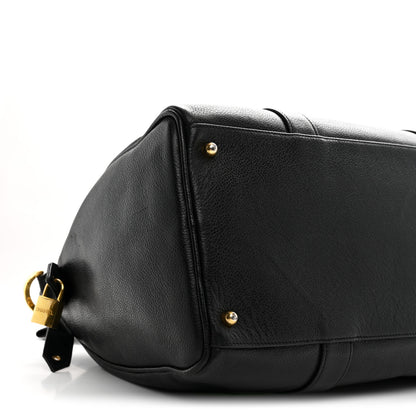 Chanel Caviar Timeless CC Duffel Bag Black 9 of 10