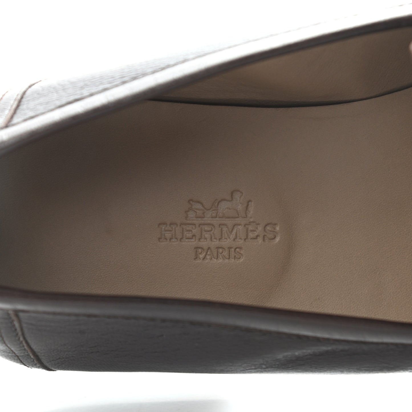 Goatskin Mens Paris Loafers 43 Cacao