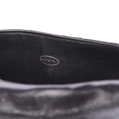 Chanel Calfskin Diamond Embossed Flap Waist Belt Bag Black 6 of 10