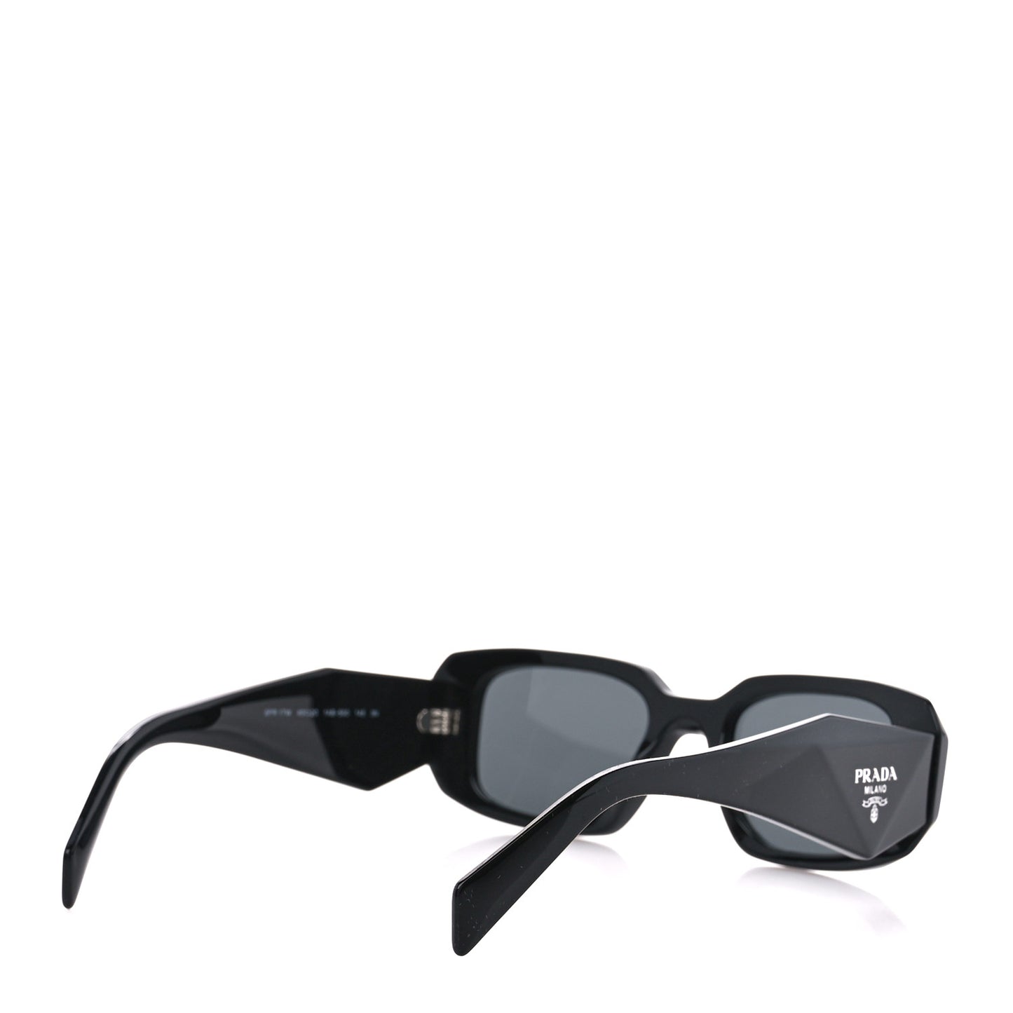 Acetate Symbole Sunglasses SPR 17W Black