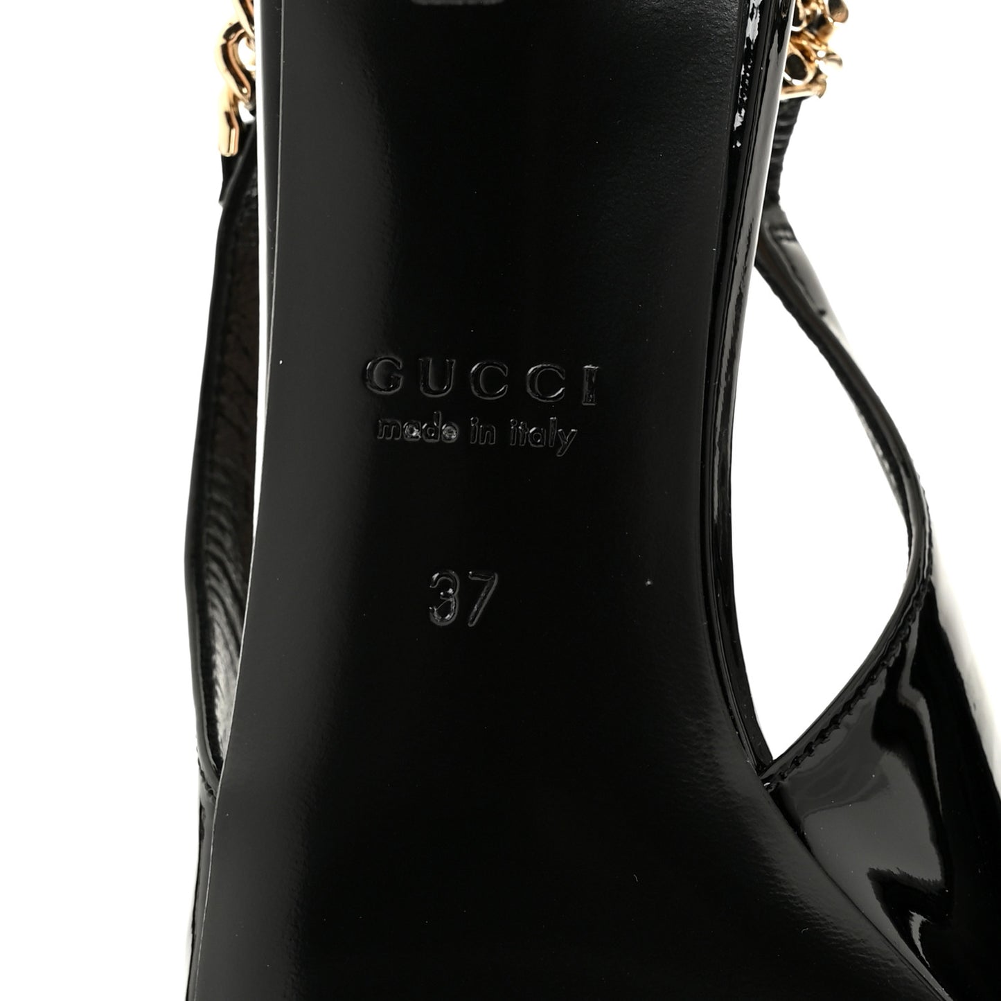 Patent Signoria 35mm Slingback Pumps 37 Black