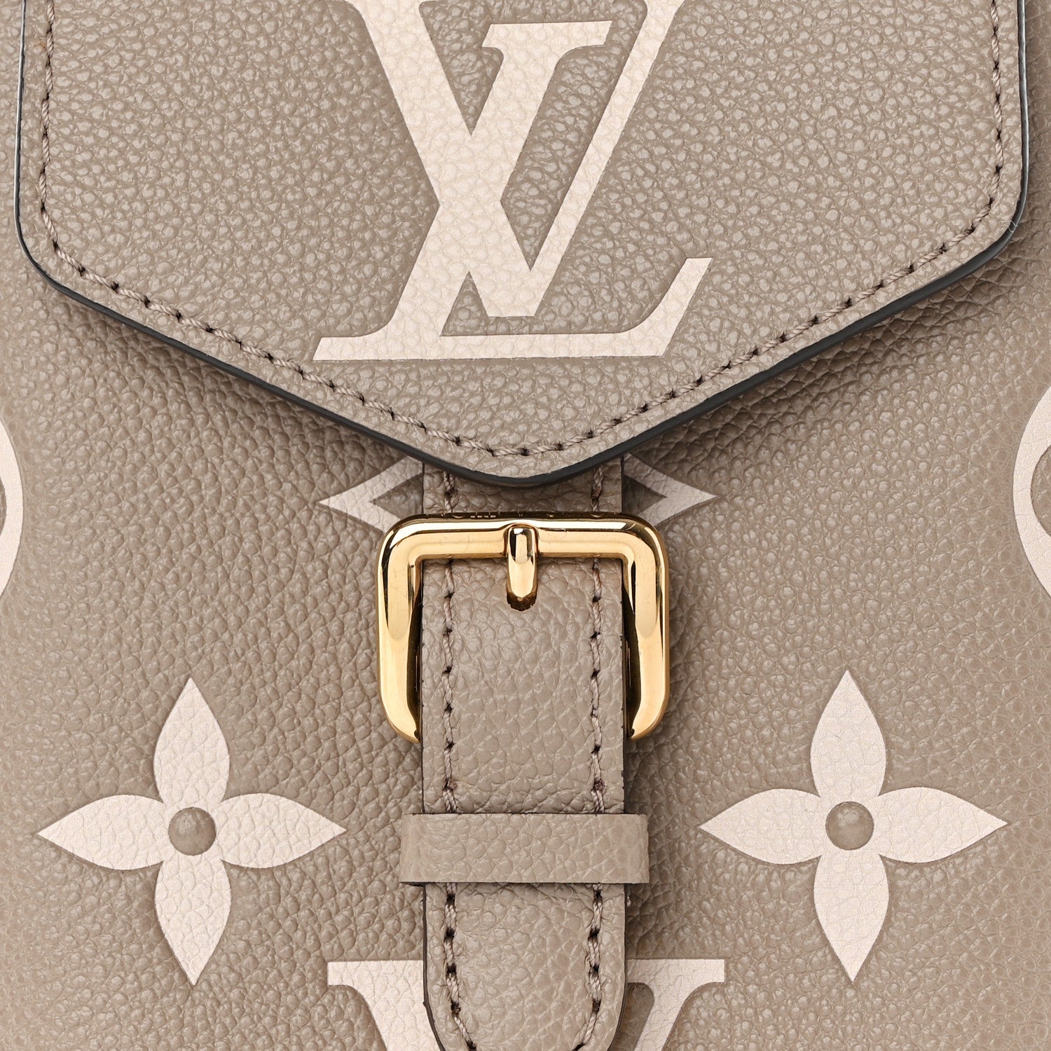Louis Vuitton Empreinte Monogram Giant Tiny Backpack Tourterelle Cream 7 of 9