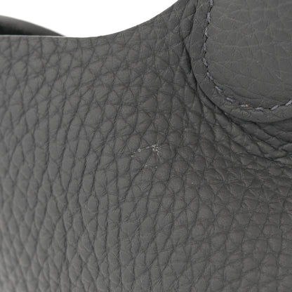 Hermes Taurillon Clemence Swift Eclat Picotin Lock 18 PM Ardoise Gris Platine 11 of 11