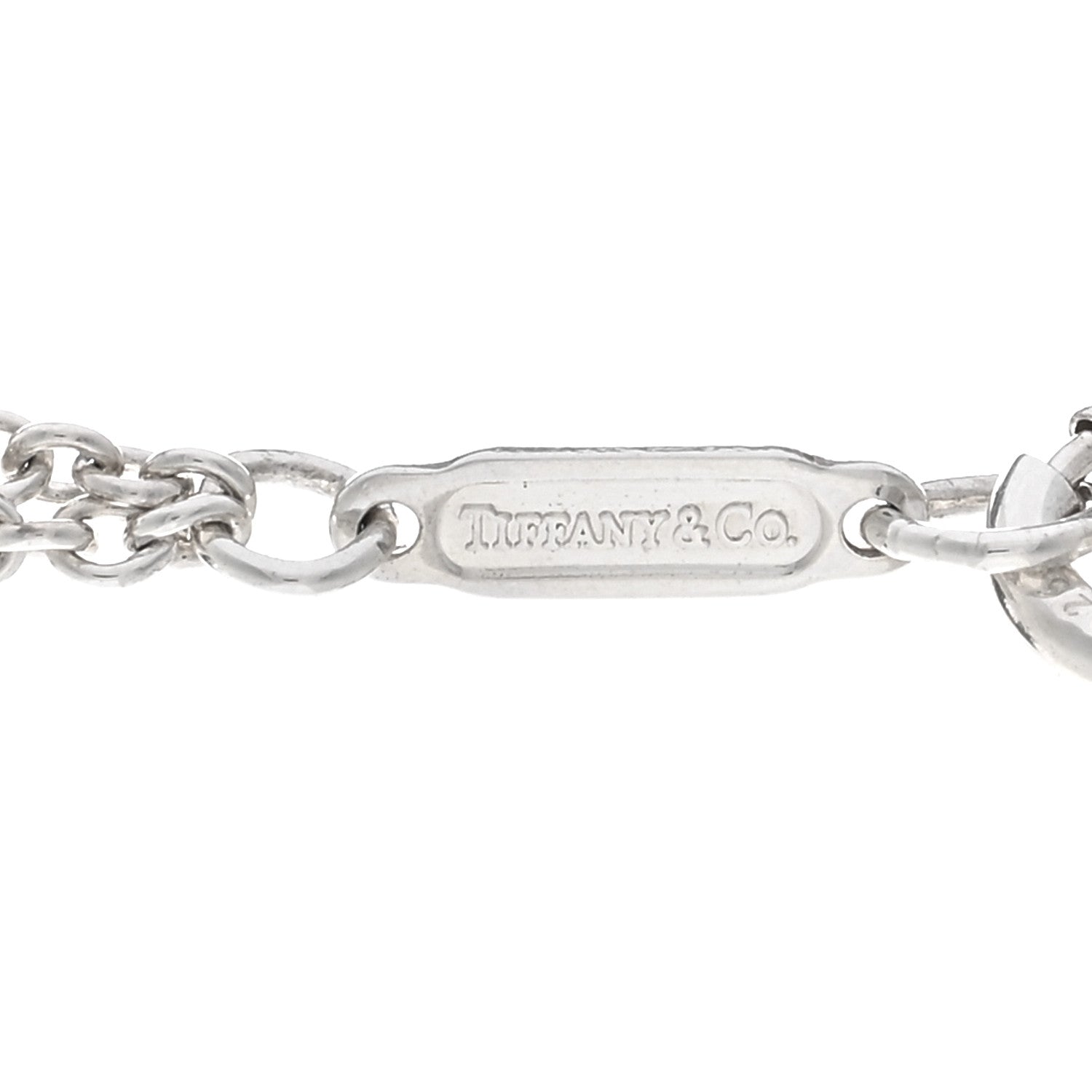 Tiffany Sterling Silver Figure 8 Pendant Necklace 4 of 4