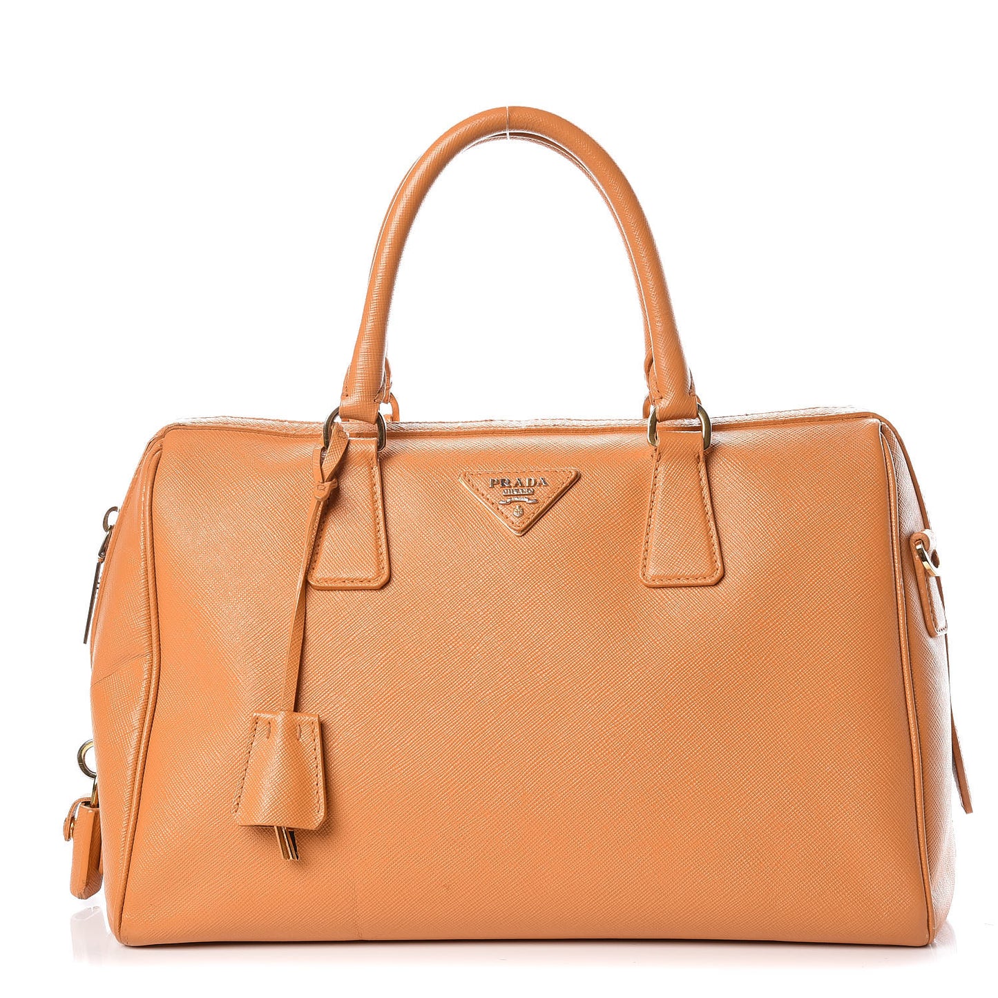 Saffiano Lux Bowler Ocra