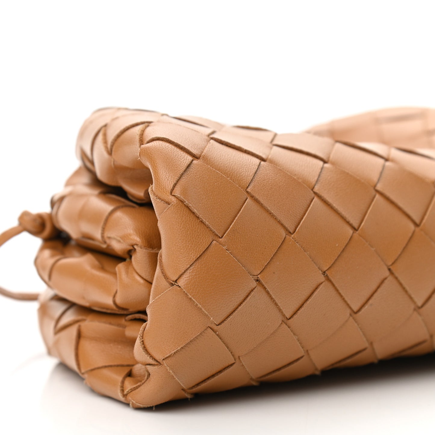 Nappa Intrecciato The Mini Pouch Carmel