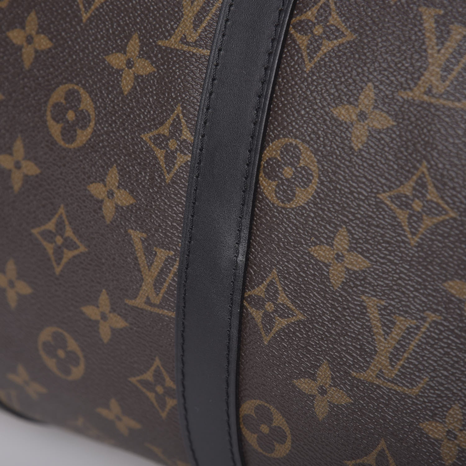 Louis Vuitton Monogram Macassar Keepall Bandouliere 45 7 of 10