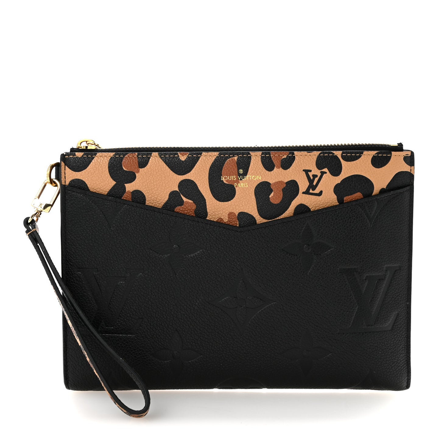 Empreinte Monogram Giant Wild at Heart Pochette Melanie MM Black