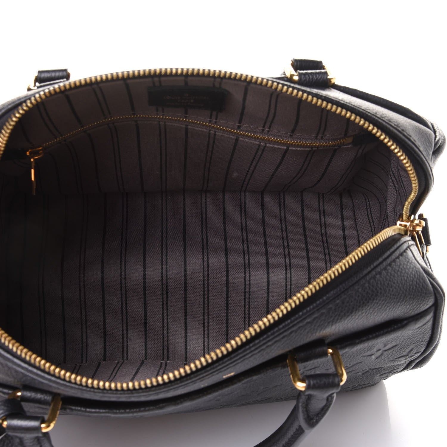 Louis Vuitton Empreinte Speedy Bandouliere 25 NM Black 5 of 17
