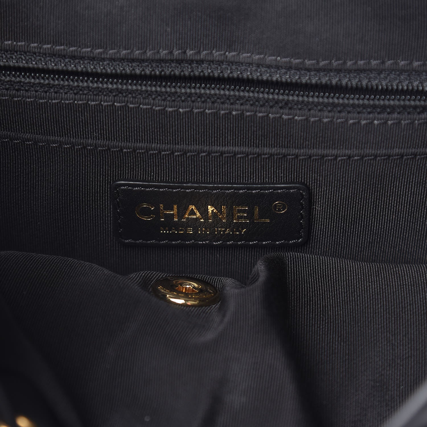 Chanel Calfskin Quilted Large Urban Spirit Backpack Black 7 of 10