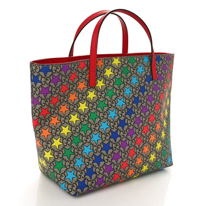 Gucci GG Supreme Monogram Childrens Star Print Tote Multicolor 3 of 9