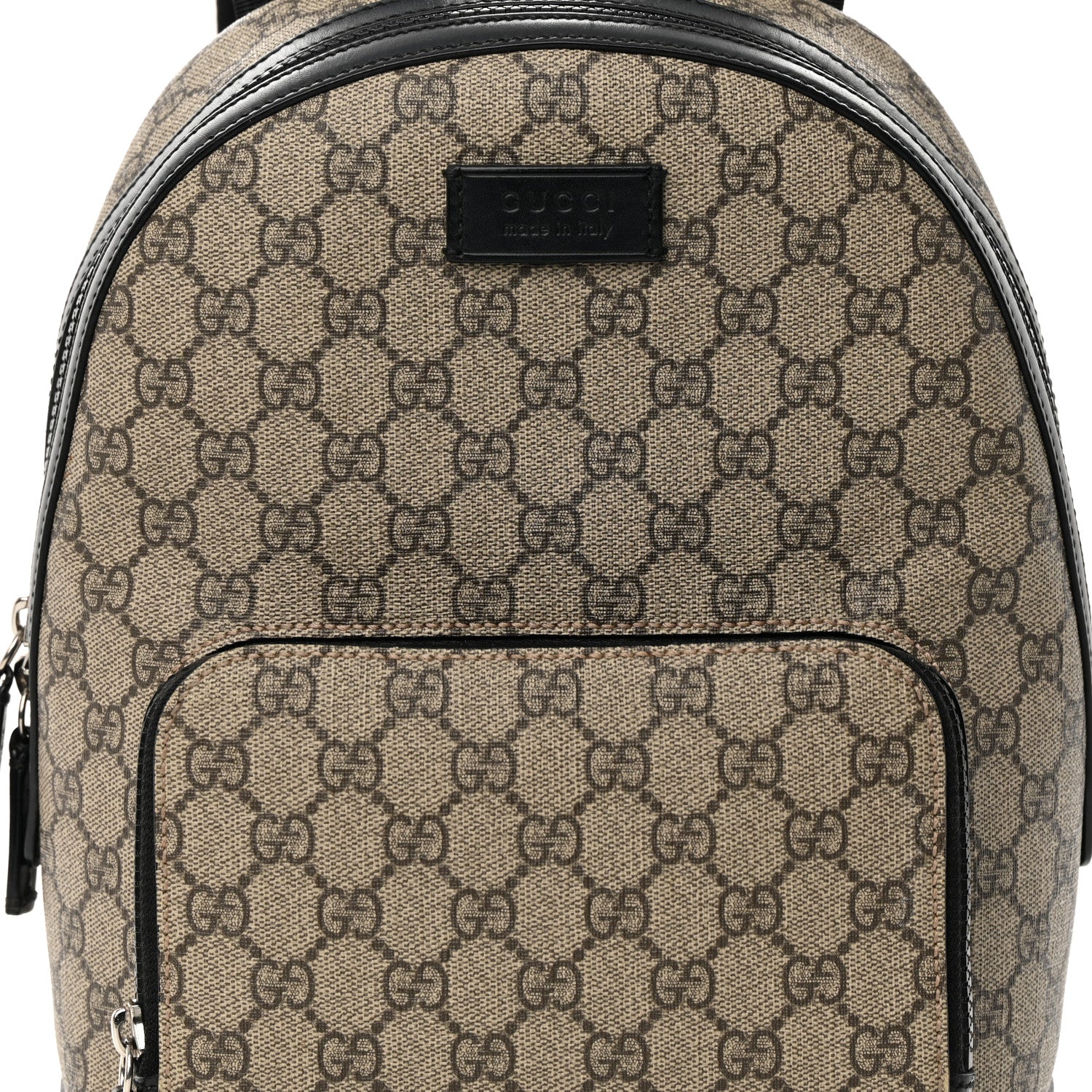 Gucci GG Supreme Monogram Small Eden Day Backpack Black 8 of 17