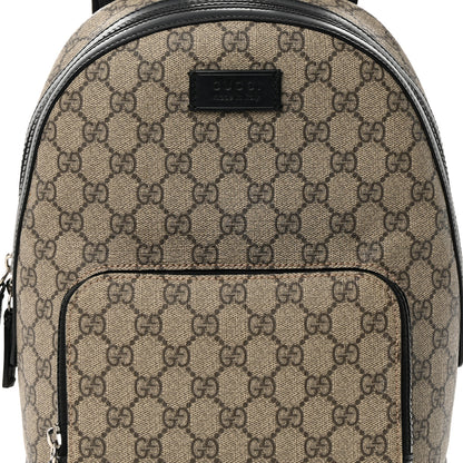 Gucci GG Supreme Monogram Small Eden Day Backpack Black 8 of 17