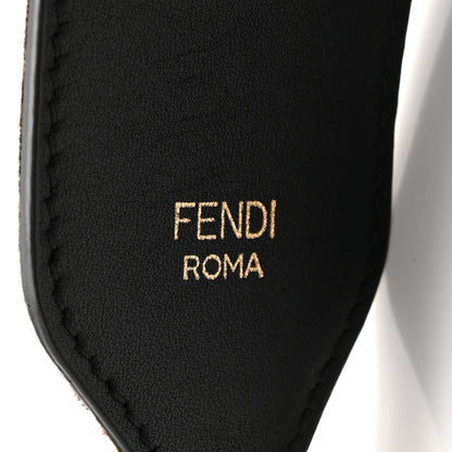 Fendi Velvet Tapestry FF Strap You Tobacco 3 of 6