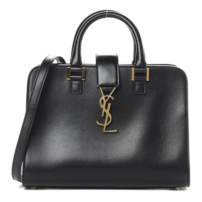 Saint Laurent Calfskin Monogram Baby Cabas Black 1 of 12