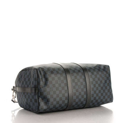 Louis Vuitton Damier Cobalt Keepall Bandouliere 45 4 of 8