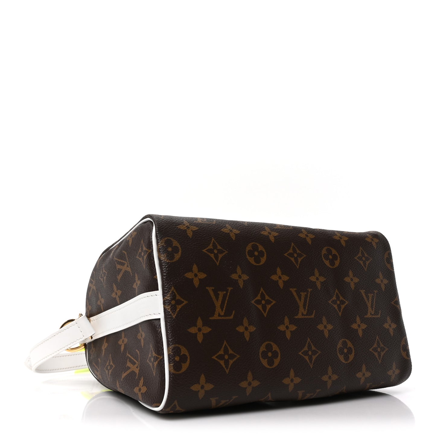 Monogram LV Match Speedy Bandouliere 25 White