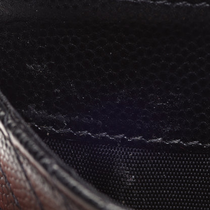 Chanel Caviar Chevron Quilted Card Holder Black 13 of 14