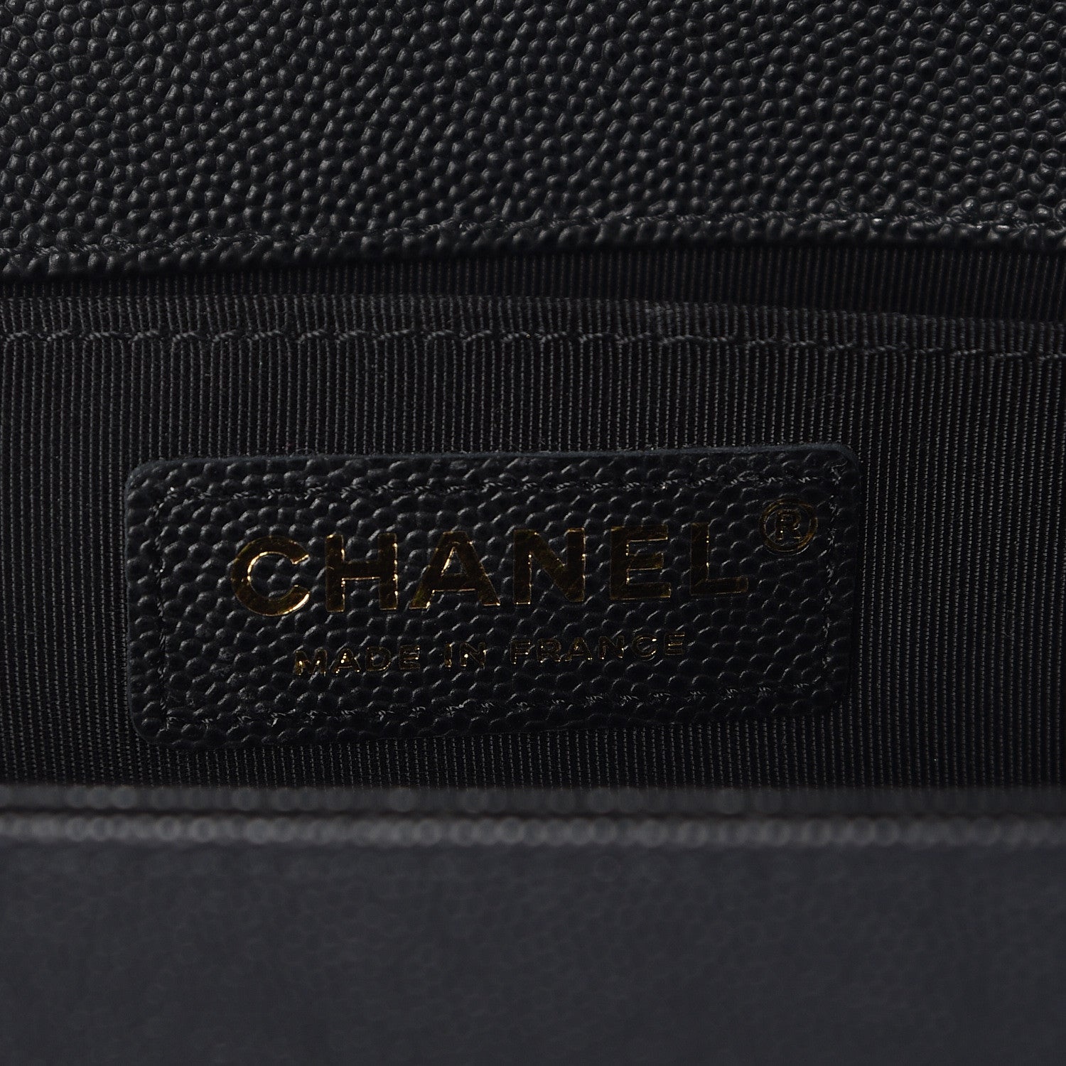 Chanel Caviar Quilted Medium Boy Flap Black 6 of 10