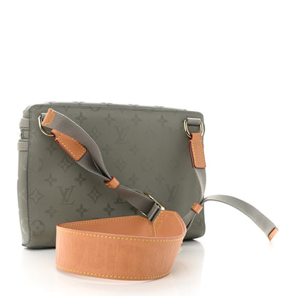 Louis Vuitton Monogram Titanium Messenger PM 3 of 9
