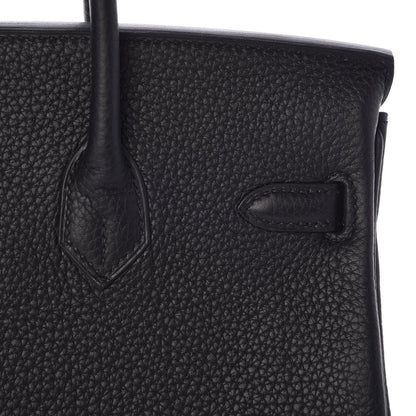 Hermes Togo Birkin 25 Black 29 of 33