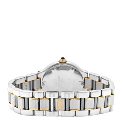 Cartier Stainless Steel 18K Yellow Gold 28mm Must De 21 Quartz Watch 3 of 4