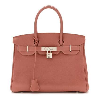 Hermes Togo Birkin 30 Rose Thé 1 of 11