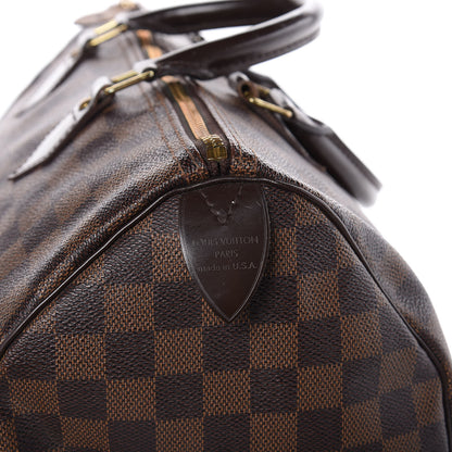 Louis Vuitton Damier Ebene Speedy 35 7 of 12