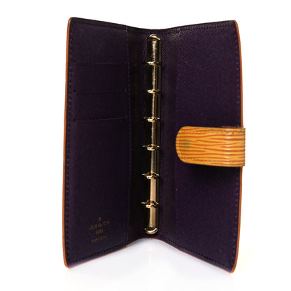 Louis Vuitton Epi Small Ring Agenda Cover Tassil 5 of 11