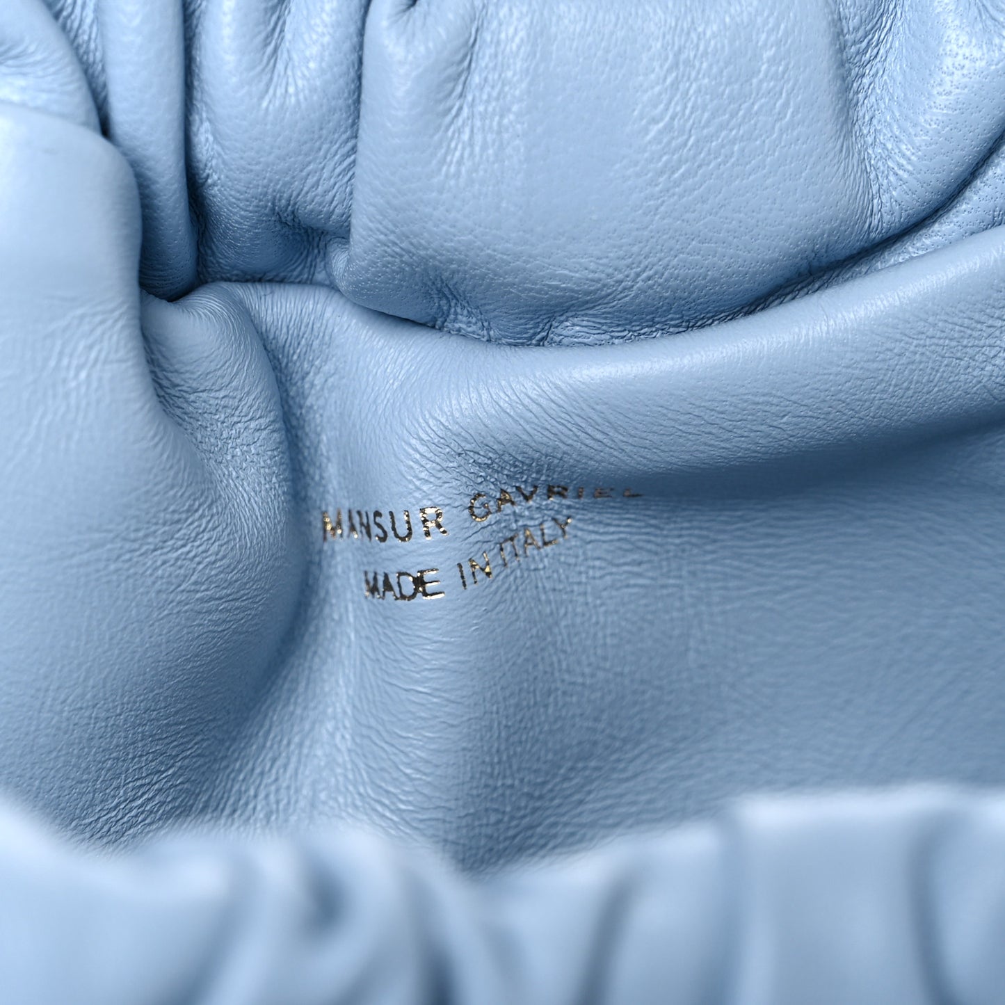 Lambskin Mini Cloud Clutch Terme