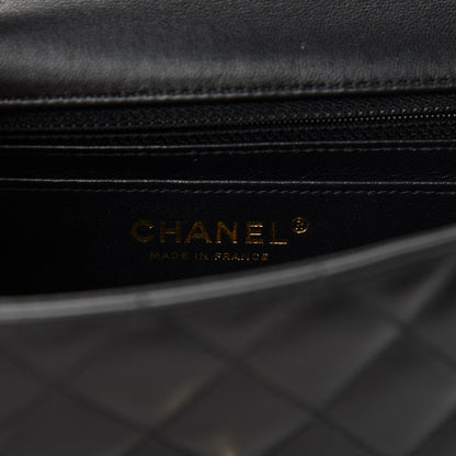 Chanel Lambskin Quilted Mini Coco Charms Rectangular Flap Black 8 of 11