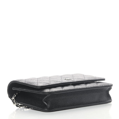 Chanel Caviar Quilted Wallet On Chain WOC Black 3 of 5