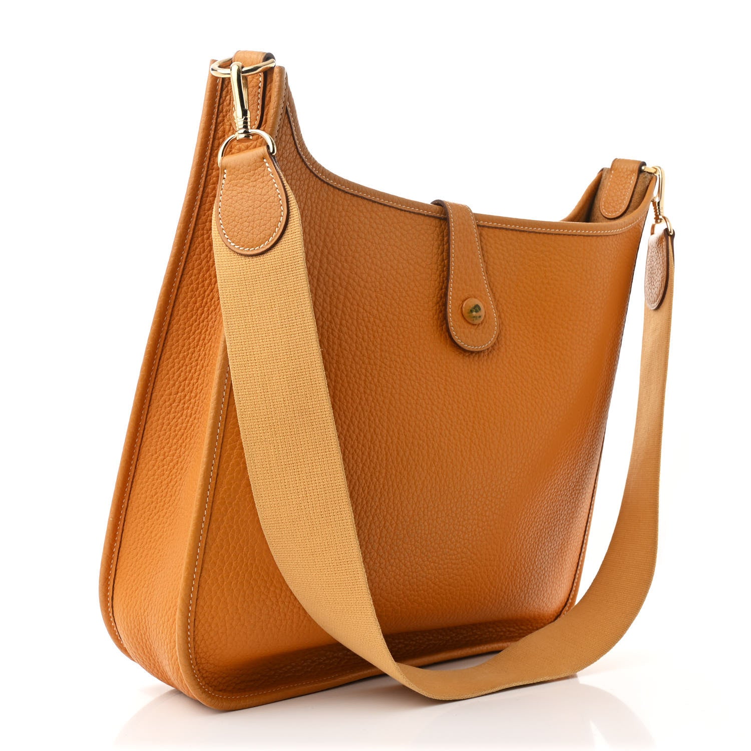 Hermes Togo Evelyne GM Moutarde 3 of 11