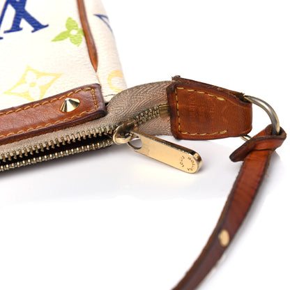 Louis Vuitton Monogram Multicolor Pochette Accessories White 15 of 15